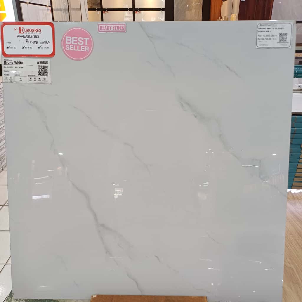 SANDIMAS BRUNO WHITE POLISH 60x60