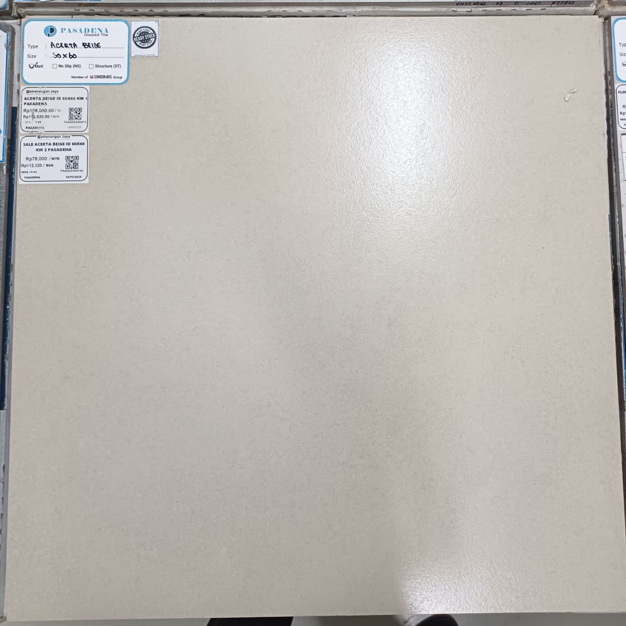 PASADENA ACERTA BEIGE ID 60x60